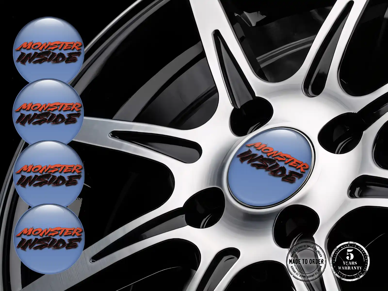 Silikonsticker Variante Racing Dynamics Stil
